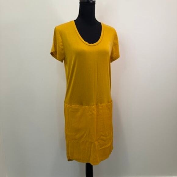 Left Coast by Dolan Anthropologie Dress Women’s XS T-Shirt Sheath Pockets Casual - Picture 2 of 14